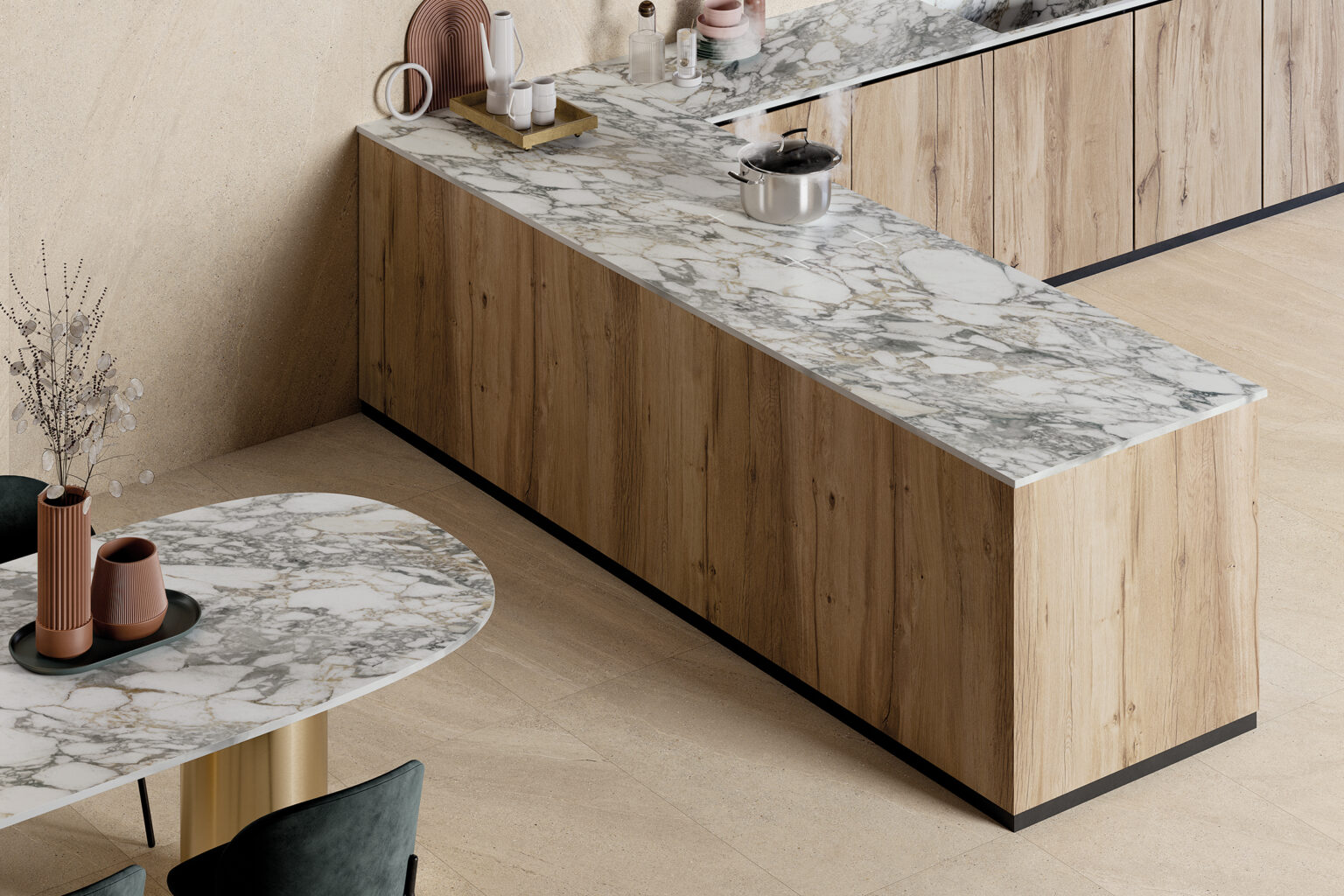 materia bianco vagli fullvein3d+rockin sand 120x280+60x120